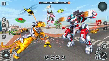 Robot Car Transform: Robot War imagem de tela 1