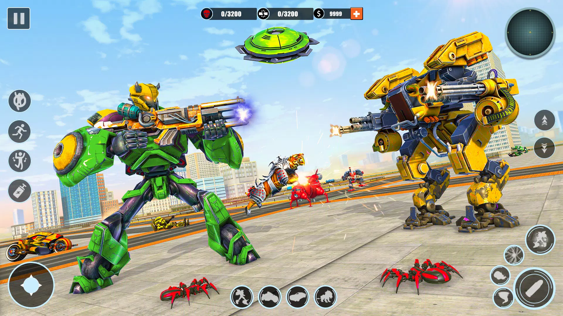 jogo de robô policial tigre - Download do APK para Android