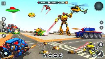 Robot Car Transform: Robot War imagem de tela 3
