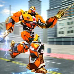 Flying Rope Hero Robot Fight Simulator XAPK download