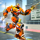 Volador Cuerda Héroe Robot Lucha Simulador APK
