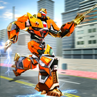 Volador Cuerda Héroe Robot Lucha Simulador icono