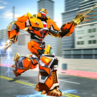 Flying Rope Hero Robot Fight Simulator ไอคอน