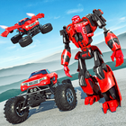 آیکون‌ Flying Robot Monster Truck Battle 2019