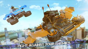 Flying Robot Monster Truck Battle 2019 اسکرین شاٹ 2