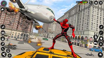 Spider Rope Games - Crime Hero স্ক্রিনশট 1