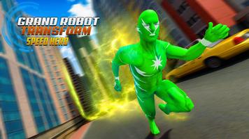 Light Speed Hero Robot Crime City تصوير الشاشة 2