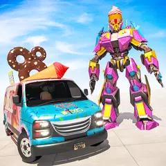 Ice Cream Robot Transform Game APK download