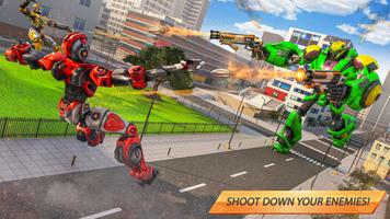lagarto robô jogos: bicicleta robô transformando j imagem de tela 1