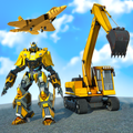 Mechanical Excavator Robot: Flying Transforme