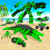 Crocodile Animal Robot Games icon