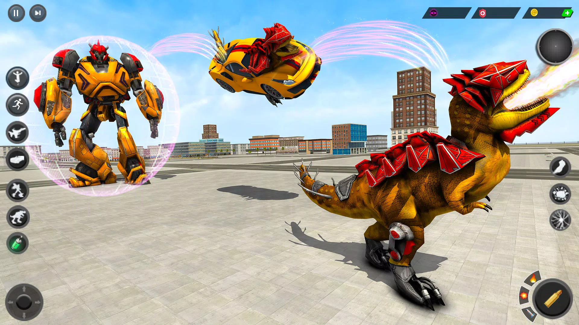 Robô de dinossauro selvagem vs dragão de vôo: dino jogos::Appstore  for Android