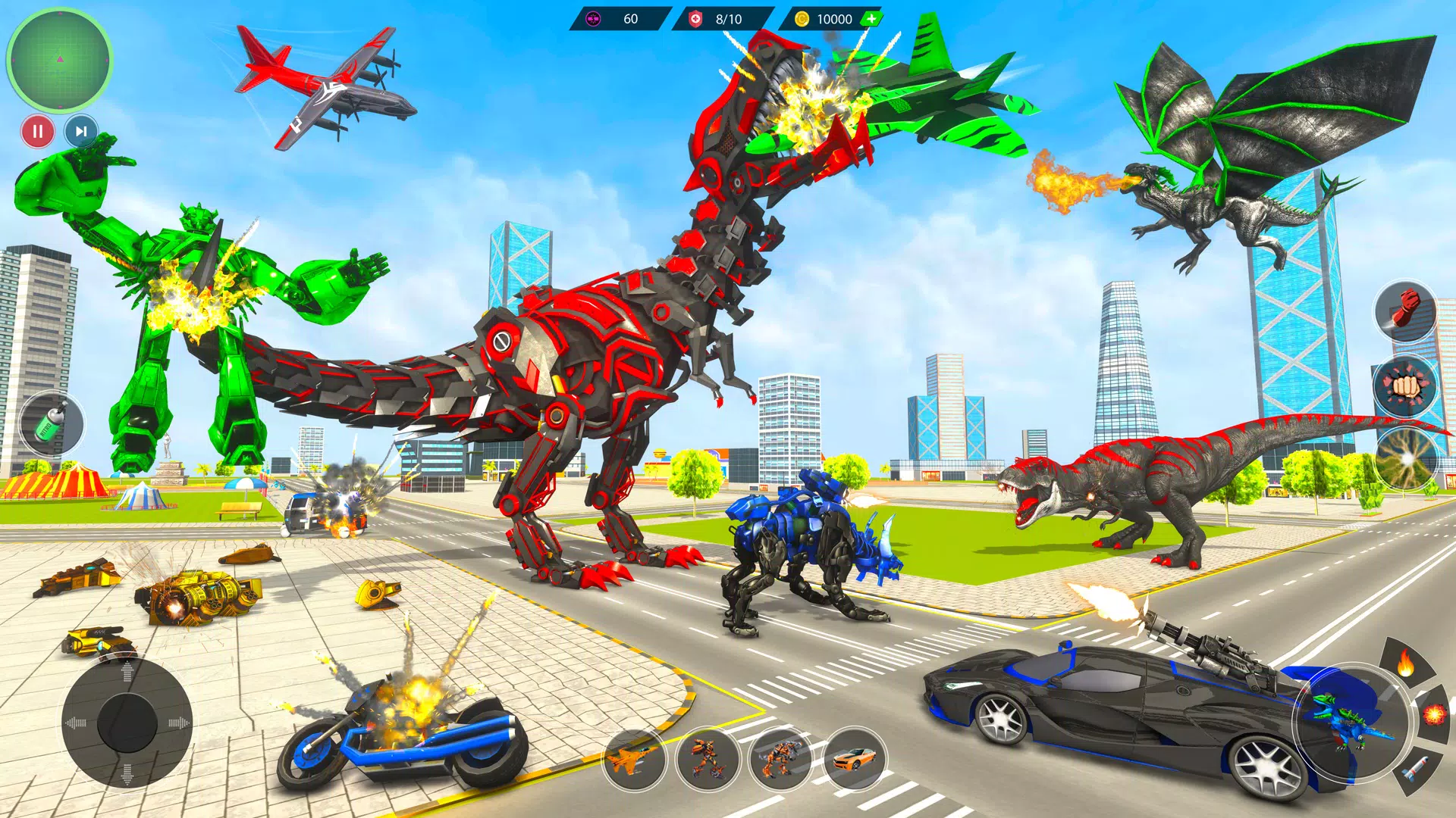 dinossauro Robô Transformar Carro Jogos 3D, Animal Robô Jogos, Dinossauro  Robô Carro Transformação Jogos, dinossauro Robô Simulador Jogos, Robô  Transformando Cidade Batalha Jogos, Dinossauro Robô  Brig::Appstore for Android