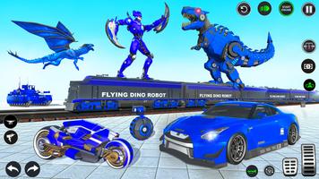 Dino Transform Robot Games imagem de tela 1