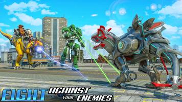 raptor robô transformar jogos: robô guerras imagem de tela 2