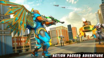 coq robot transformer Jeux: robot guerres capture d'écran 4