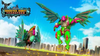 download Gallo robot trasformante Giochi: robot guerre APK