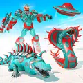 Anaconda Robot Transform Wars Spaceship Robot Game