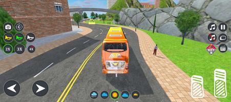 Real Driving Bus 3d Game ảnh chụp màn hình 2