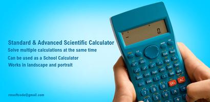 Scientific calculator Affiche