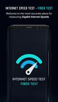 FiberTest -Internet Speed Test الملصق