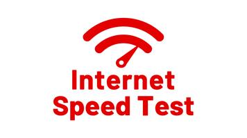 Internet Speed Test الملصق