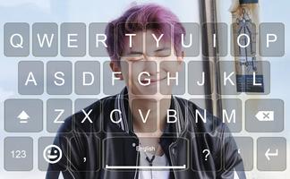Kim Namjoon Keyboard Theme for Army BTS Fans capture d'écran 2