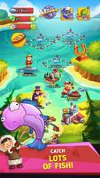Idle Fishing Clicker－top new tap tycoon games 2020 ภาพหน้าจอ 1