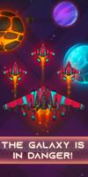 GalaxyMerge: Space Attack - sky arcade shooter poster