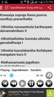 Suprabhatam Song With Lyrics imagem de tela 1