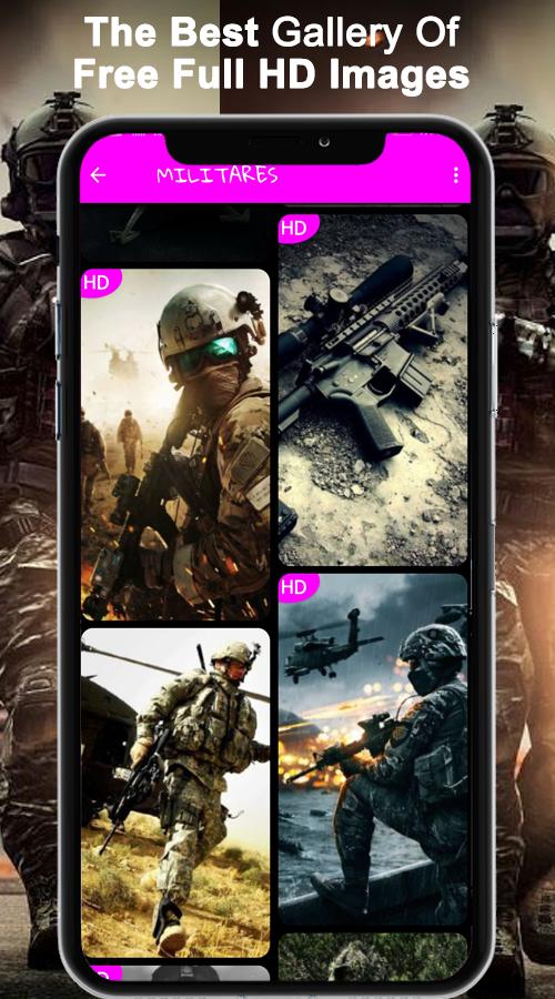 Descarga de APK de Fondos De Pantalla Miitares 4K para Android Descarga de APK de Fondos De Pantalla Miitares 4K para Android