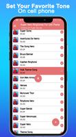 Superhero Ringtones screenshot 3