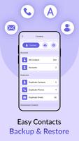 Easy Contacts Backup স্ক্রিনশট 1