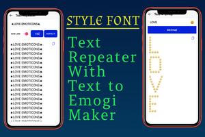 برنامه‌نما Letter Style Change For Phone عکس از صفحه