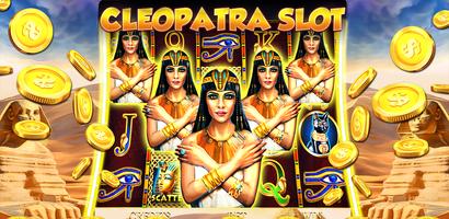 Slot Machine: Cleopatra Slots plakat