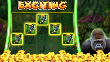 Slot Machine: Wild Gorilla تصوير الشاشة 3