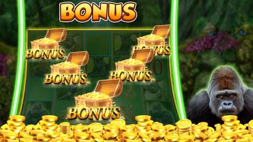 Slot Machine: Wild Gorilla تصوير الشاشة 2