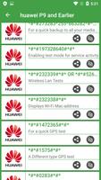 Secret Codes for Huawei Free App capture d'écran 2