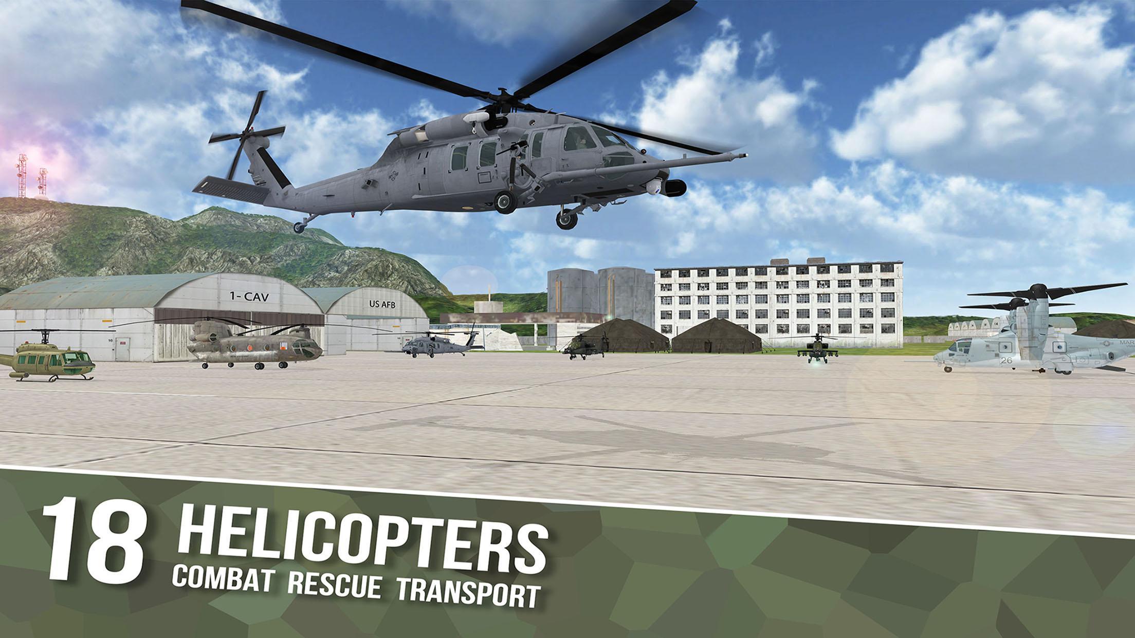 Helicopter Sim Flight Simulator Air Cavalry Pilot for Android - APK Download