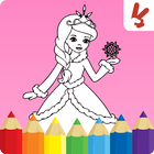 Boyama Oyunları: Prensesler simgesi