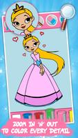 Prinses Kleurboek - Kinderen-poster