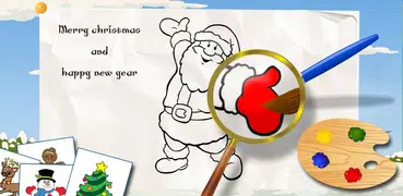 Kids coloring book:  Christmas