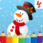 Weihnachtsmalbuch für Kinder Zeichen