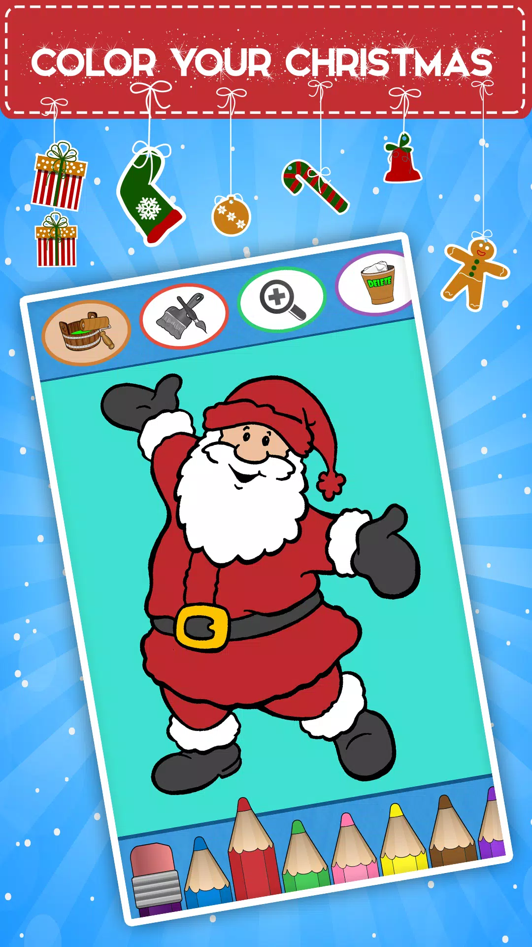 Download do APK de Jogo de Pintar de natal para Android