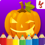 Kolorowanka Halloween ikona