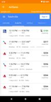 2 Schermata Airfare Compare: Flight finder