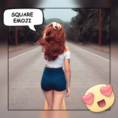Square Emoji Zeichen