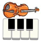 Violin keyboard icône