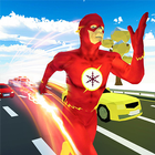 Police Light Speed hero: Crime icône