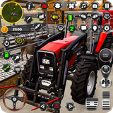 Village Farm Tractor Game Sim